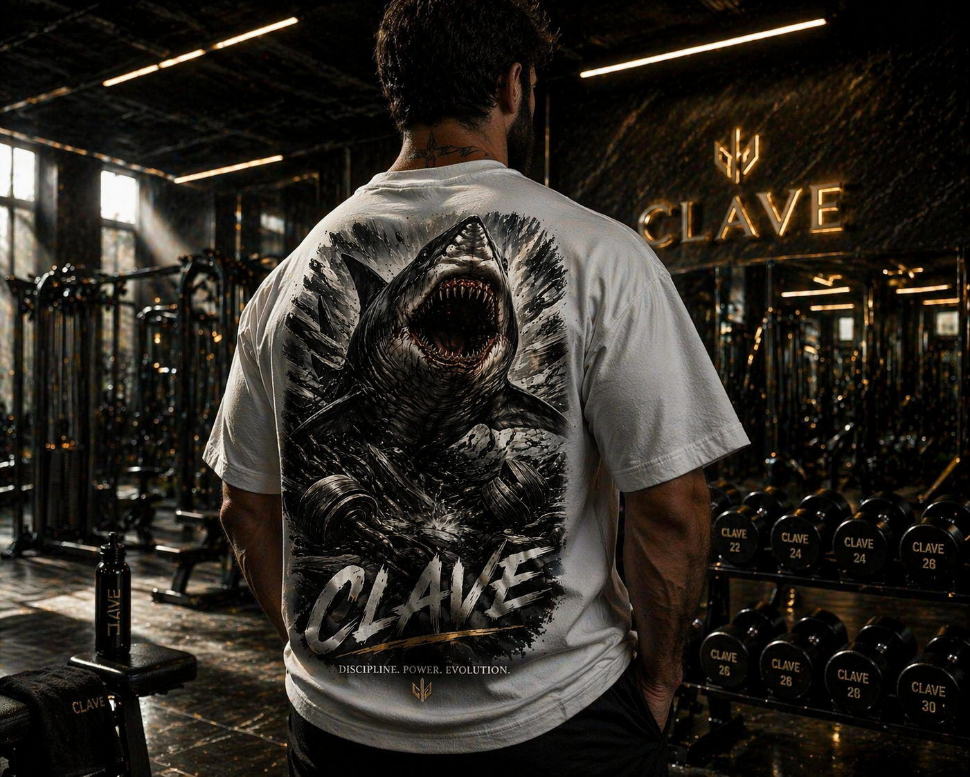 SHARK FEEL OVERSIZE TSHIRT