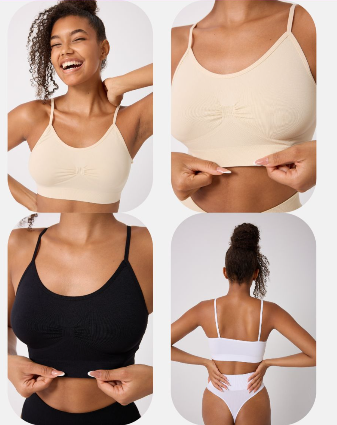Clave Silk - Toparlayıcı Büstiyer Pedsiz (Siyah)